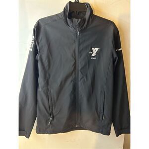 YMCA jacket small Oobe zipper